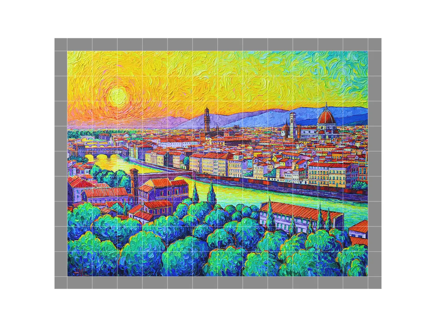 Florence Italy Sunset