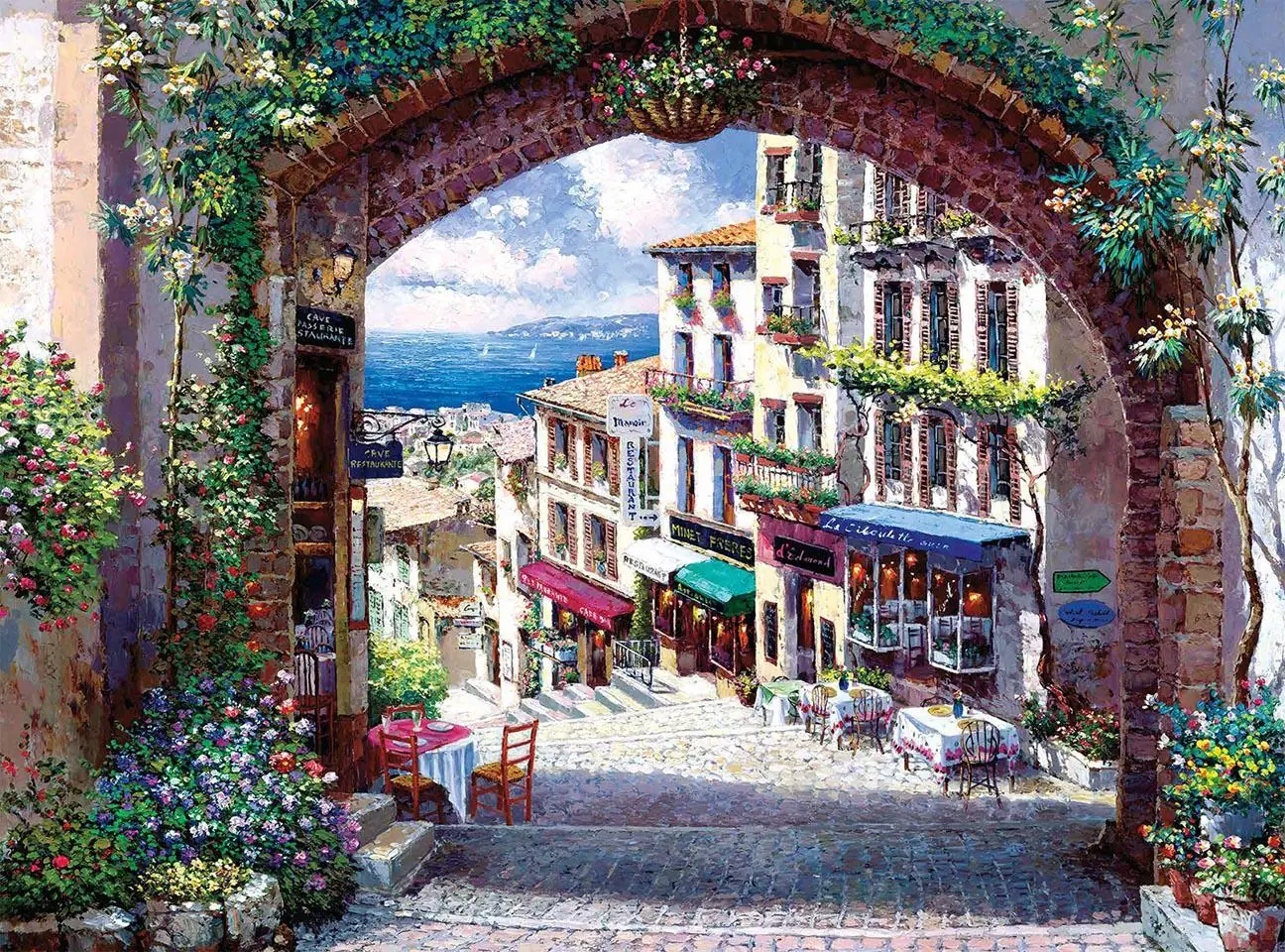 Archway to Mediterranean
