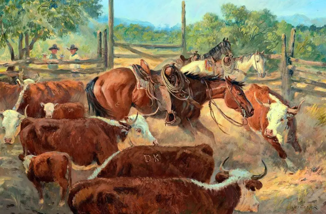 Nature of a Cow Horse, Country Western