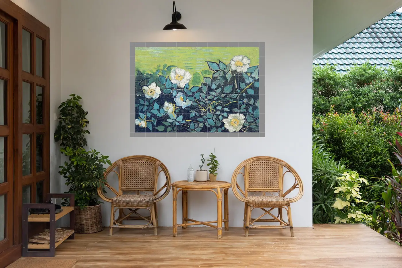 Wild Roses by Vincent Van Gogh, Photo 6