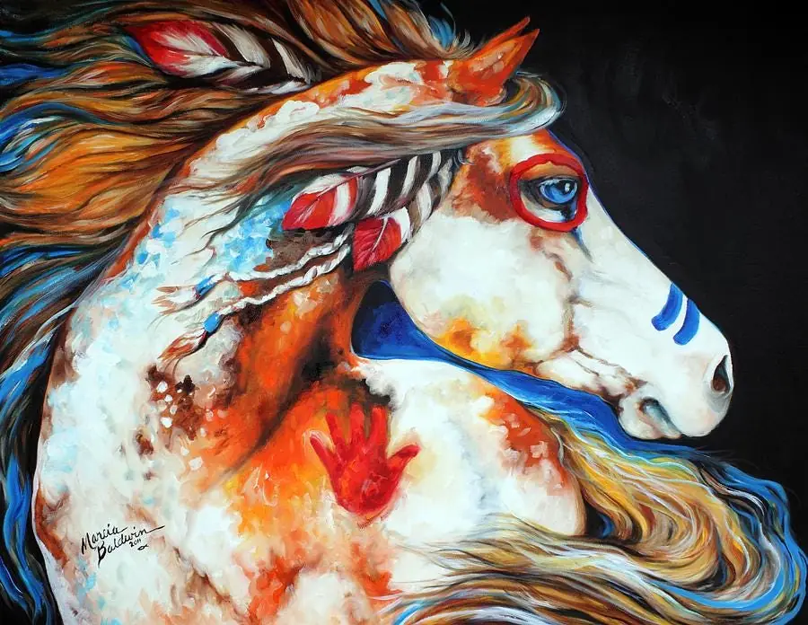 Spirit Indian War Horse