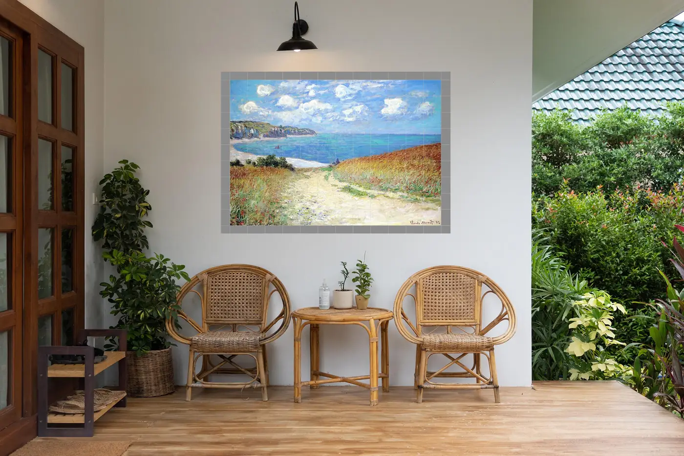 Path in the Wheat Fields at Pourville Claude Monet, Photo 6