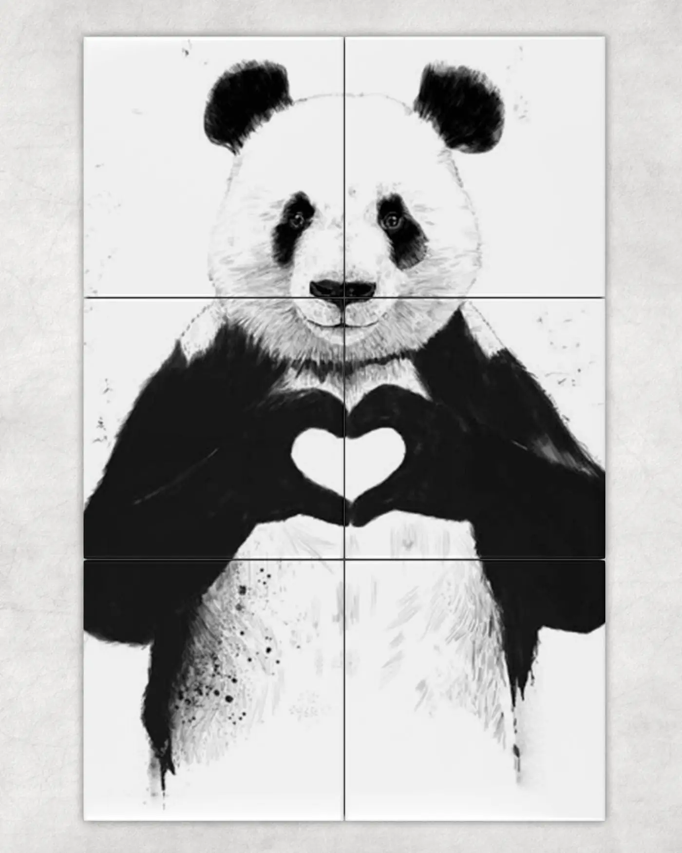All You Need Is Love Panda Bear Funny Animals