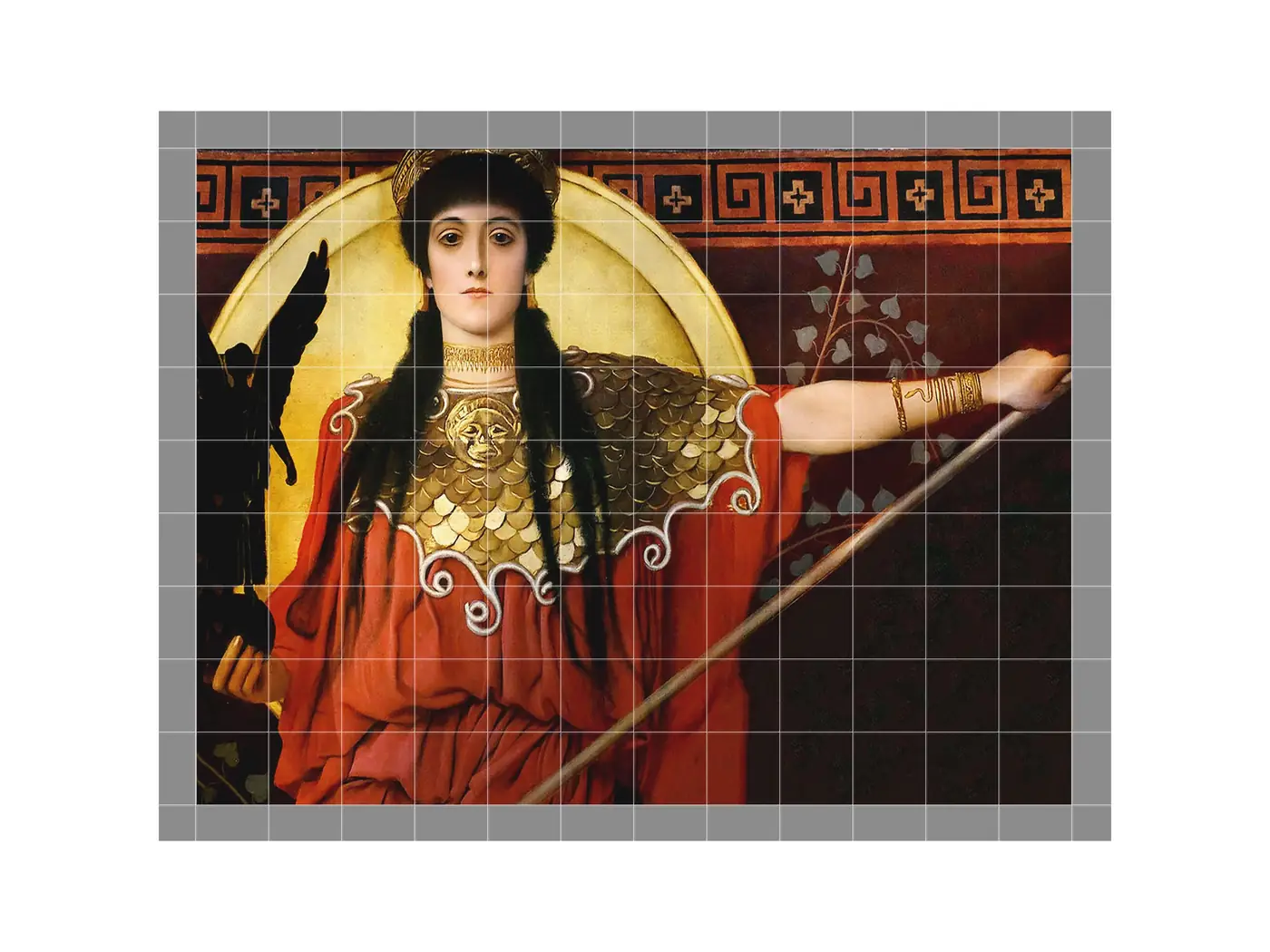 Ancient Greece (Athena) by Gustav Klimt