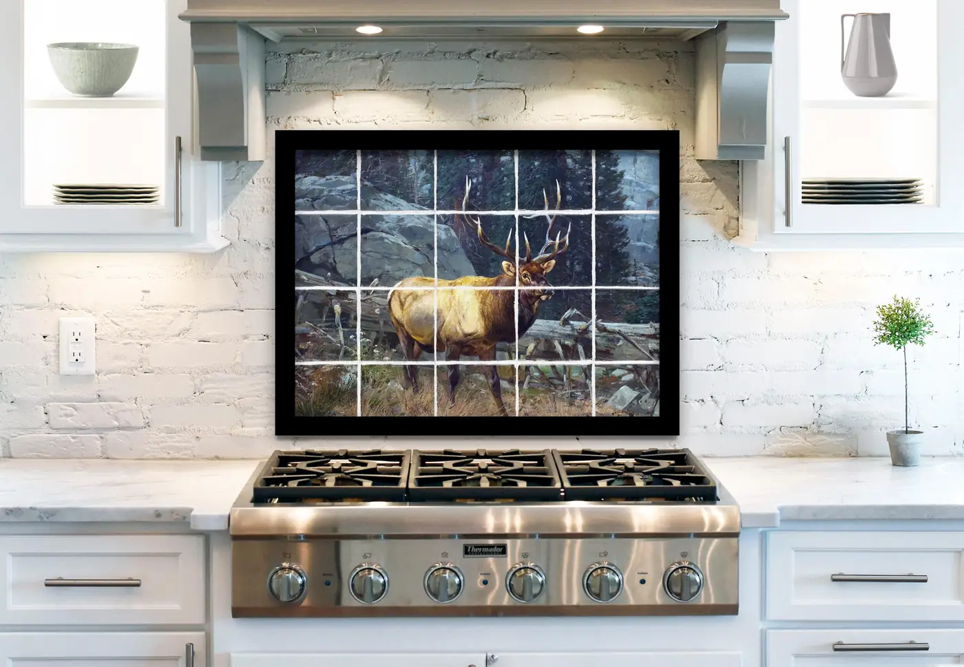 Bugling Elk in the High Country Wildlife installed