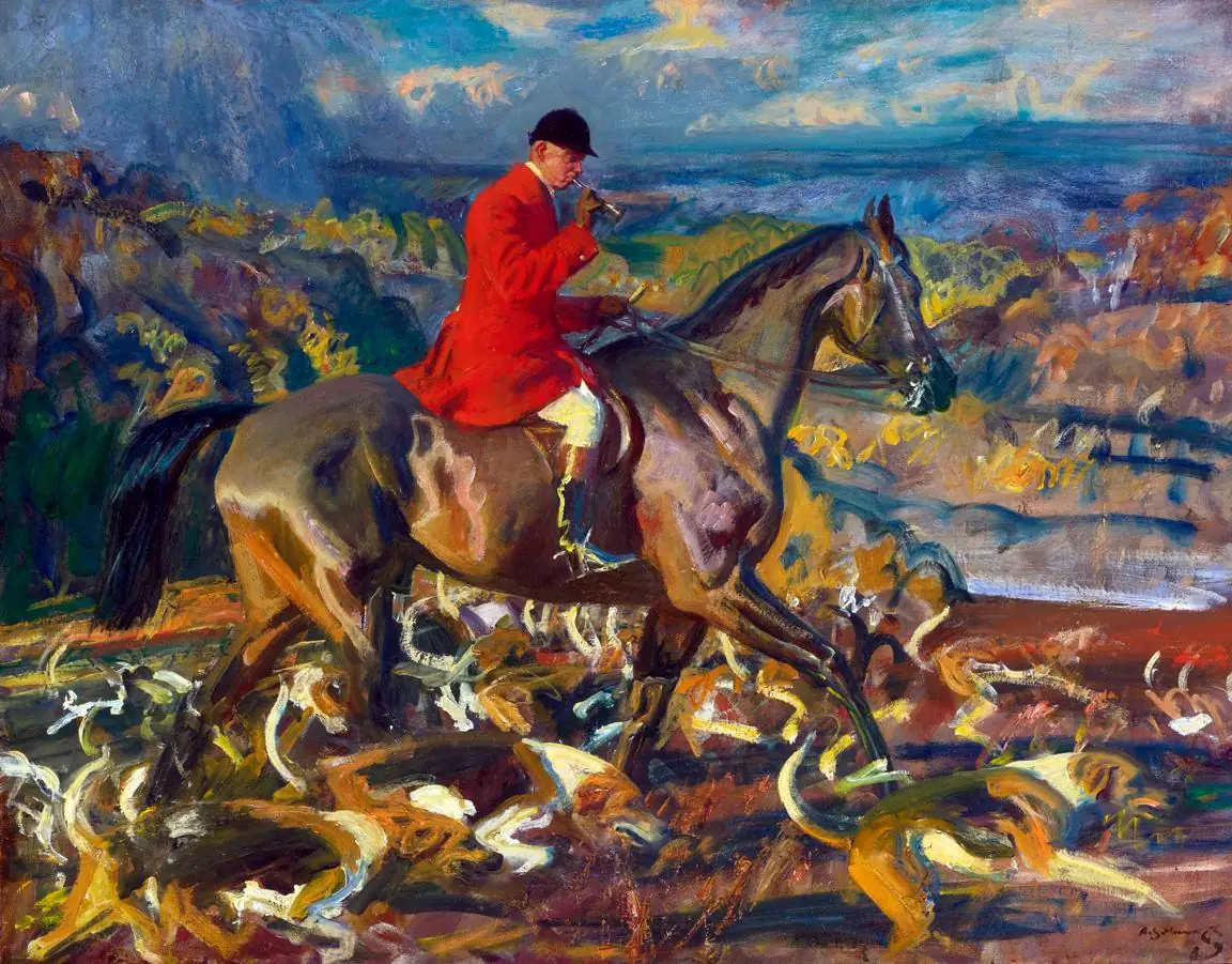 The Huntsman and His Hounds