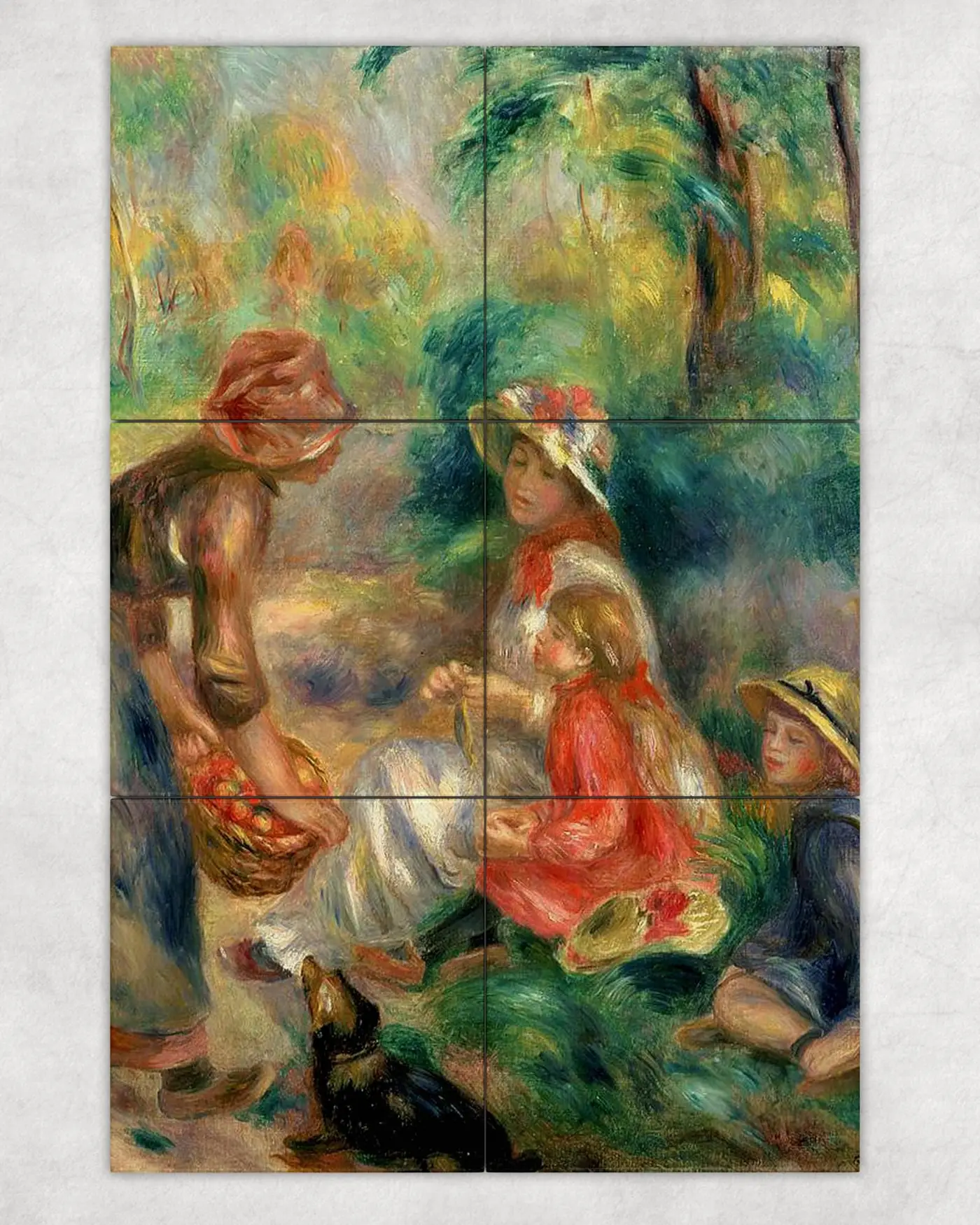 Apple Vendor Pierre Auguste Renoir