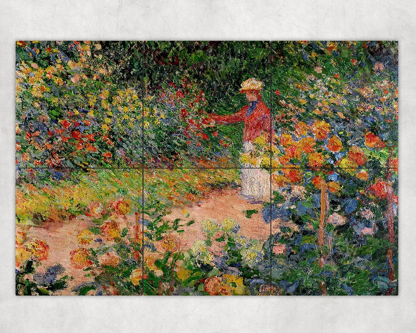 Garden at Giverny Claude Monet