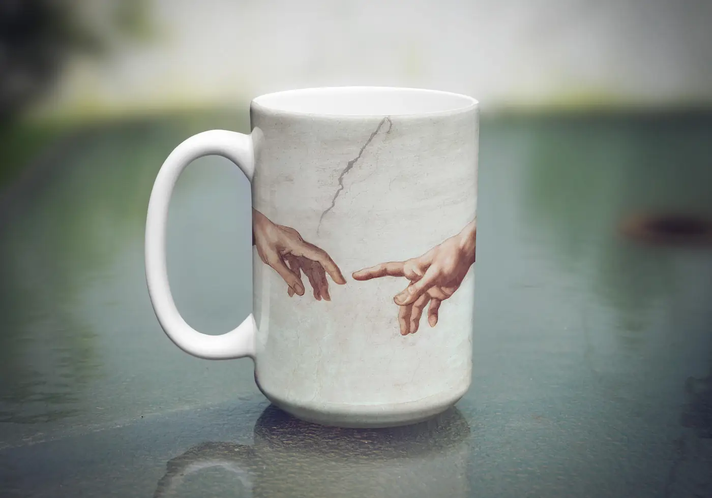 The Creation of Adam (detail) I, Photo 5