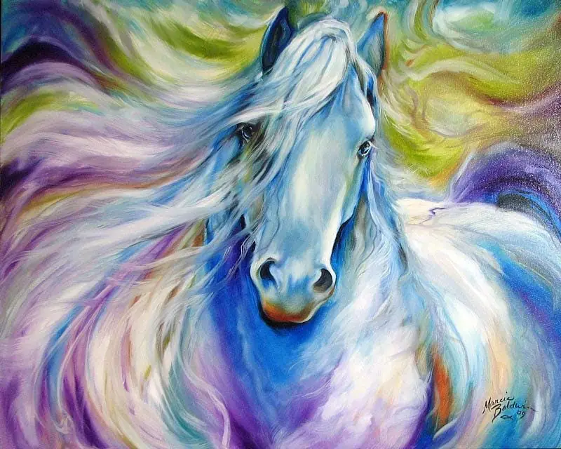 Dreamscape Friesian Pony Horse