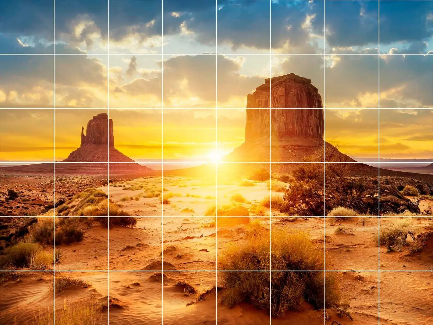 Monument Valley Sunrise Southwest Navajo Desert