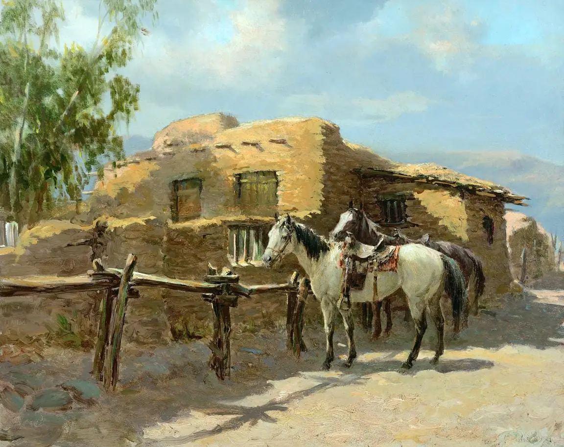 Old Adobe by Wieghorst