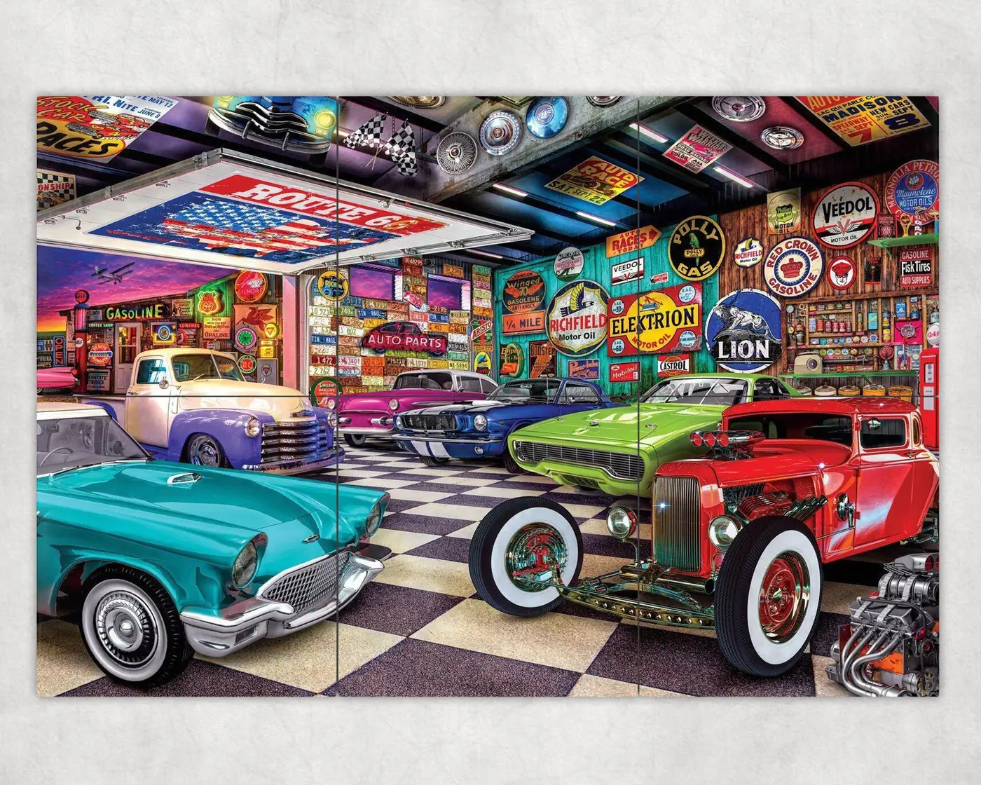 Hot Rod Garage Route 66 Car Racing