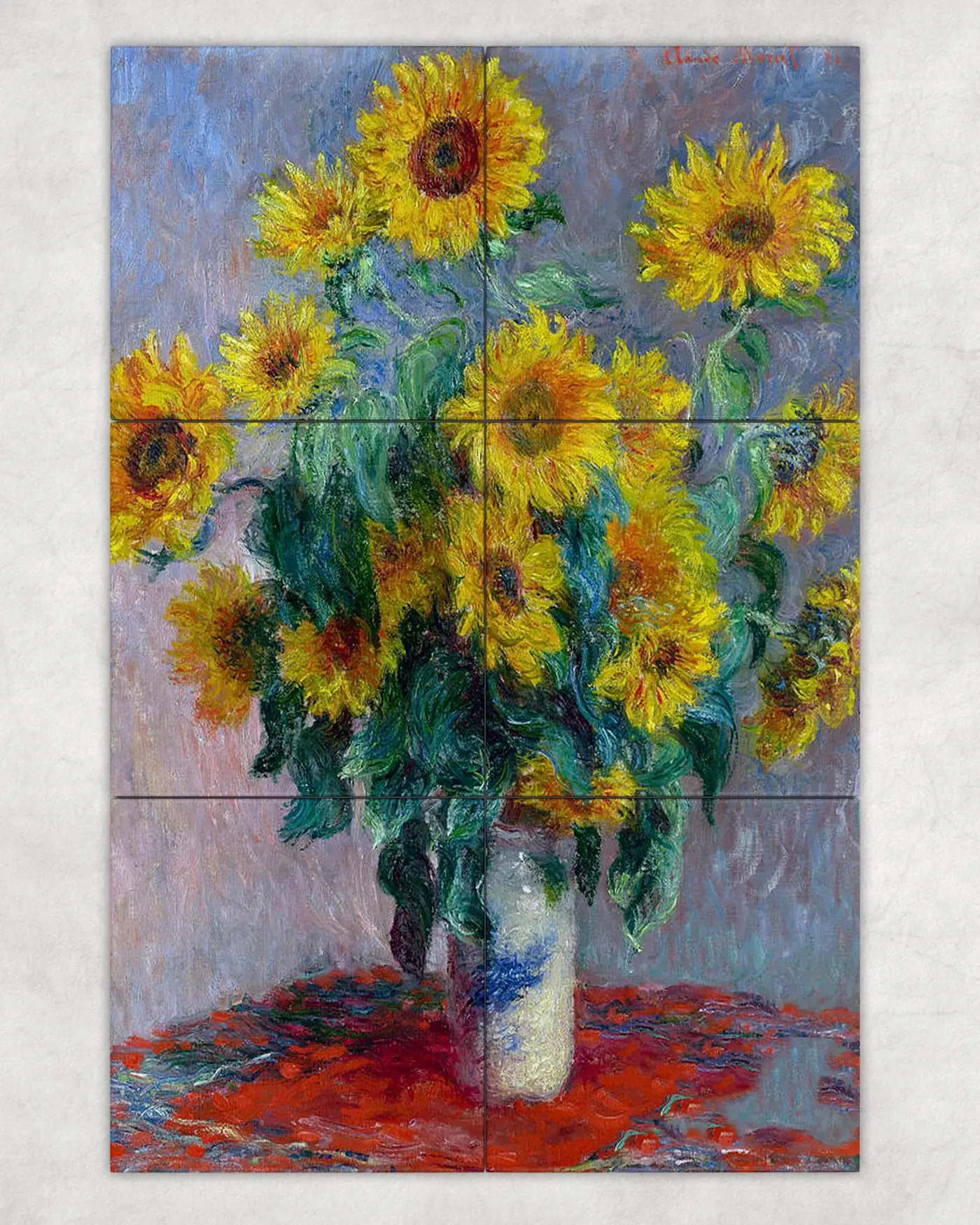 Bouquet of Sunflowers Claude Monet