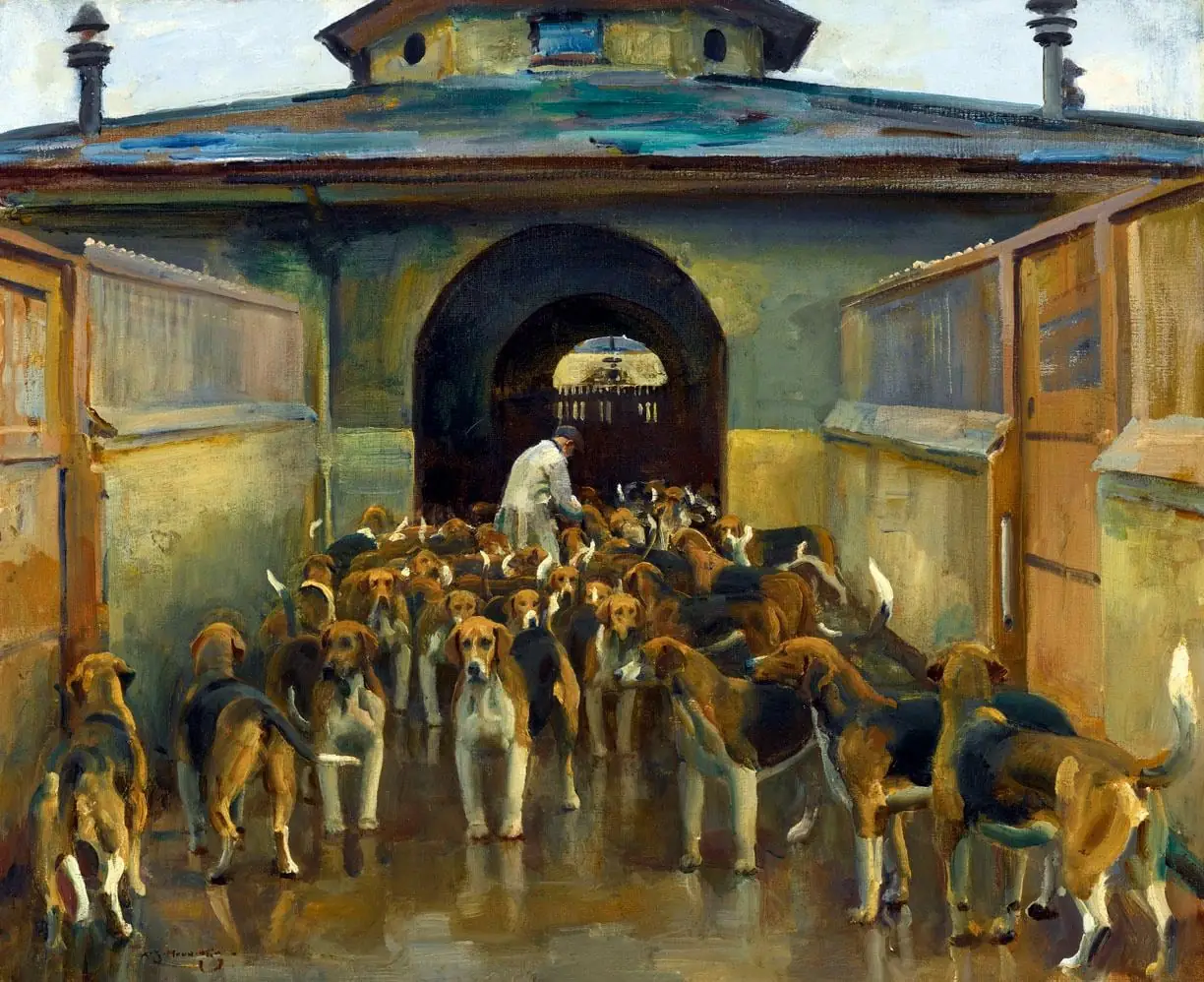 THE BELVOIR KENNELS