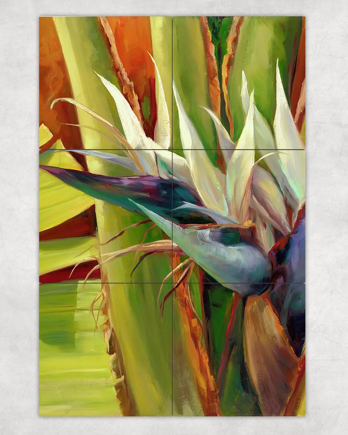White Birds of Paradise Tropical Flower Garden