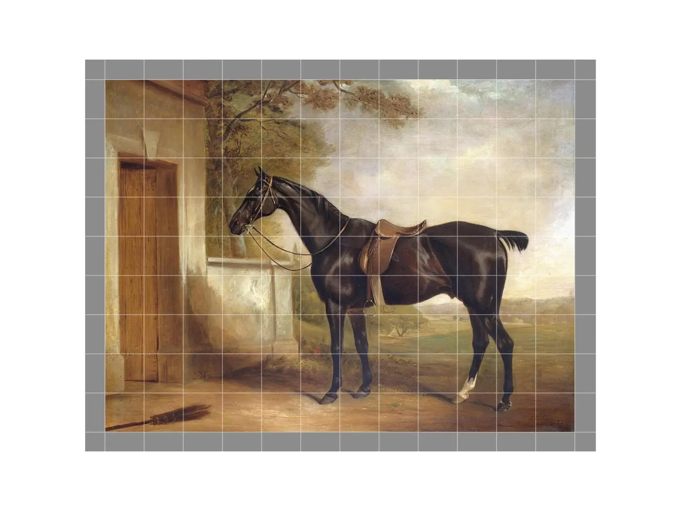Buckle, Lord Chesham's Hunting Horse, 1836