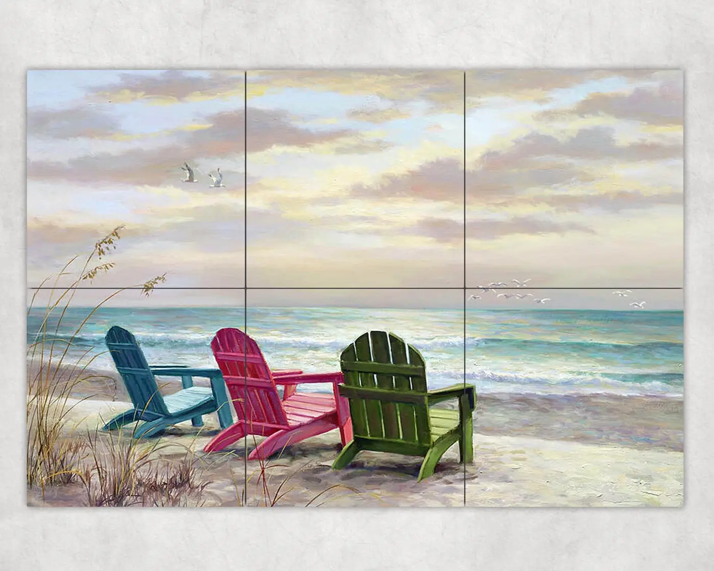 Three Some, Ocean View from the Beach Chairs