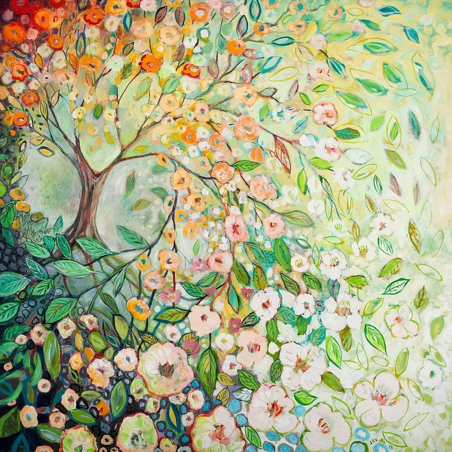 Enchanted Flower Tree Garden