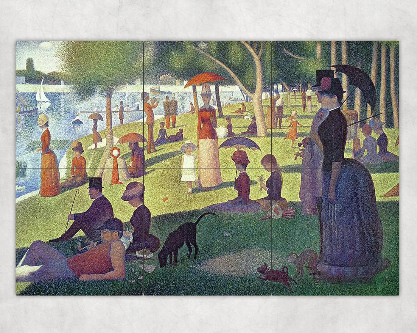 Sunday Afternoon on the Island of la Grande Jatte Georges