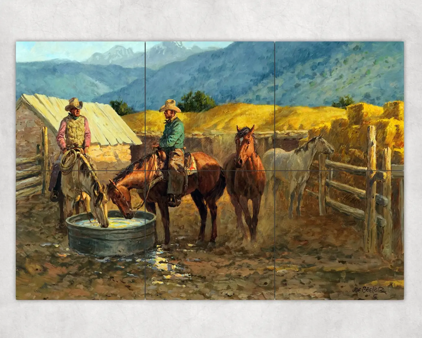 Starting the Day, Country Western