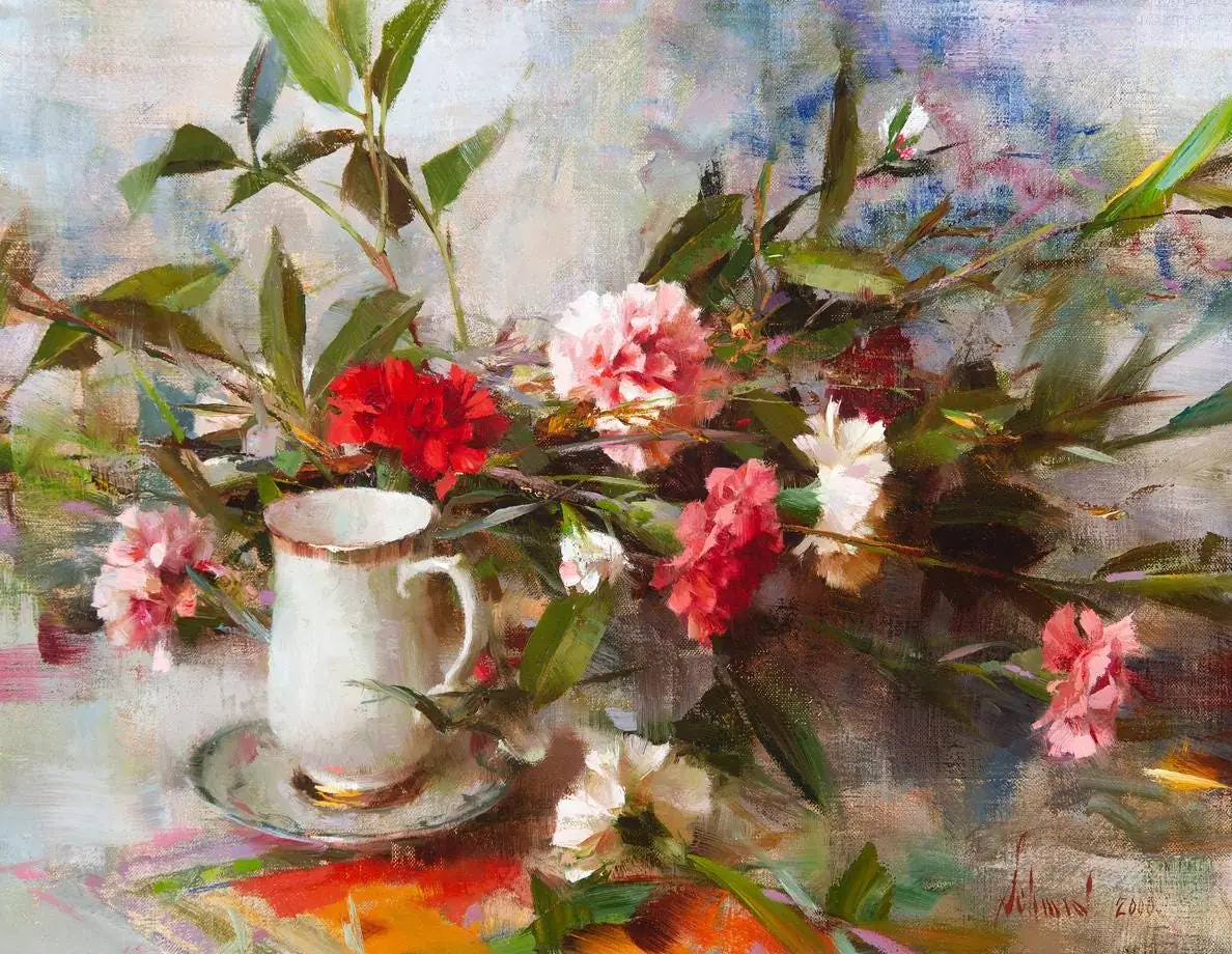 Carnations, Flowers