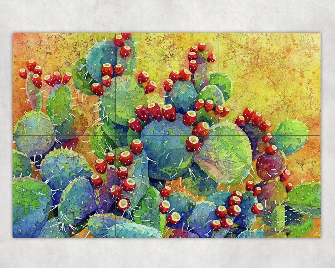 Desert Gems Cactus Flower Garden