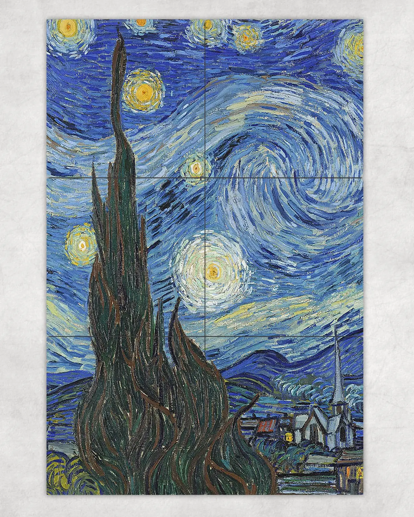 The Starry Night Vincent Van Gogh