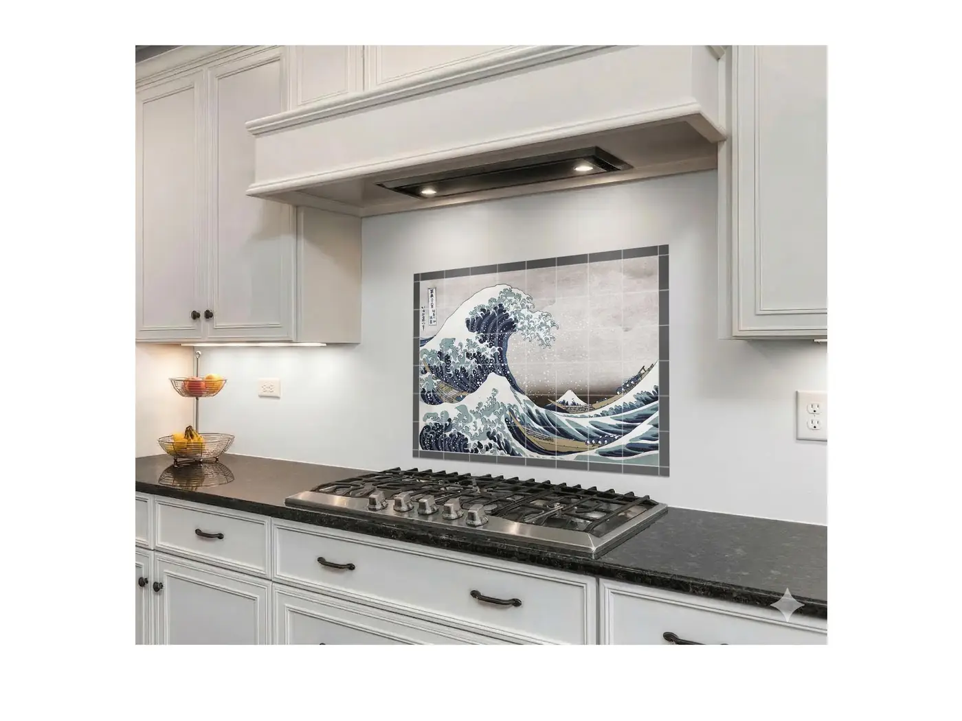 The Great Wave Off Kanagawa installed
