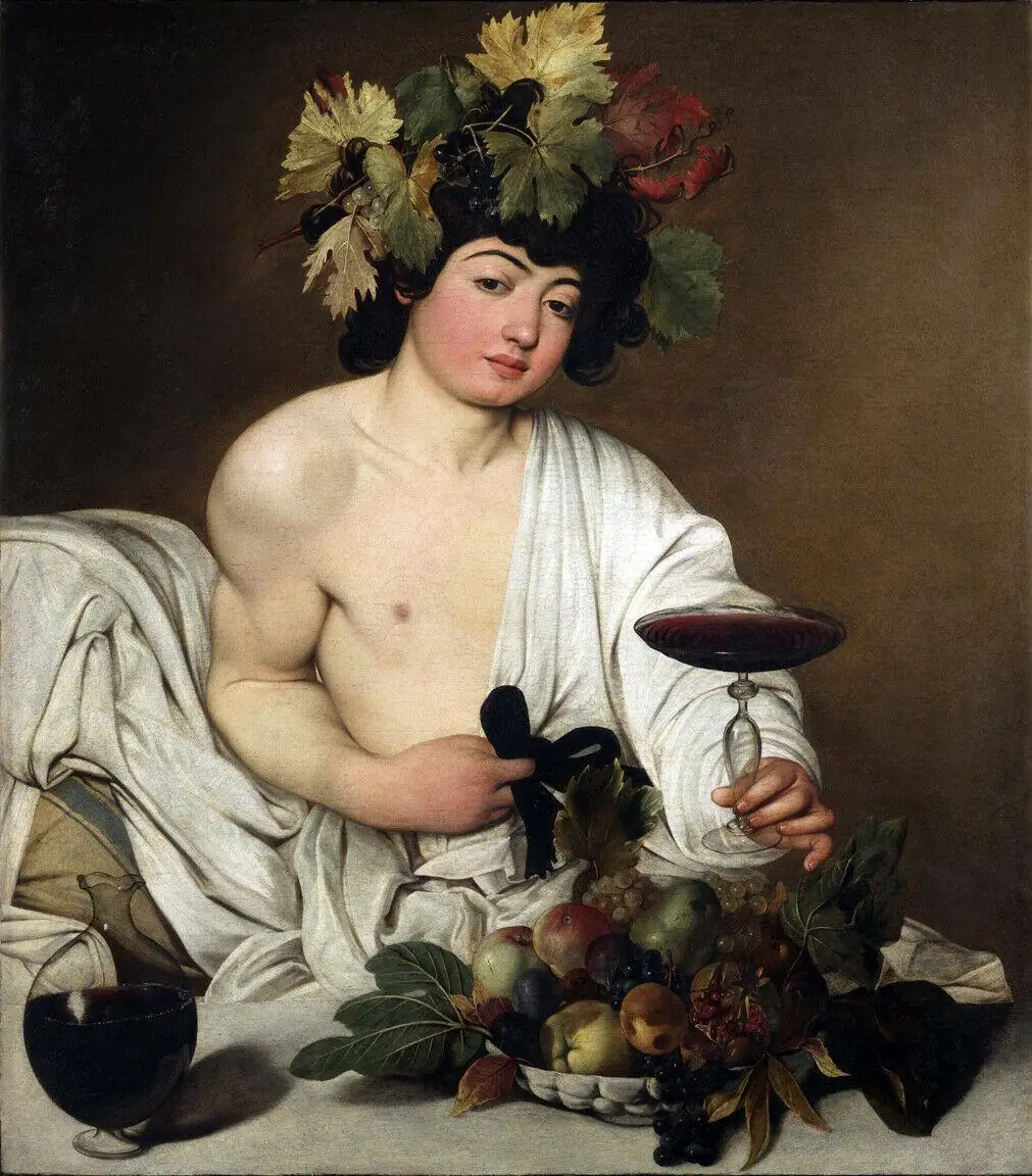 The Young Bacchus Painting Caravaggio