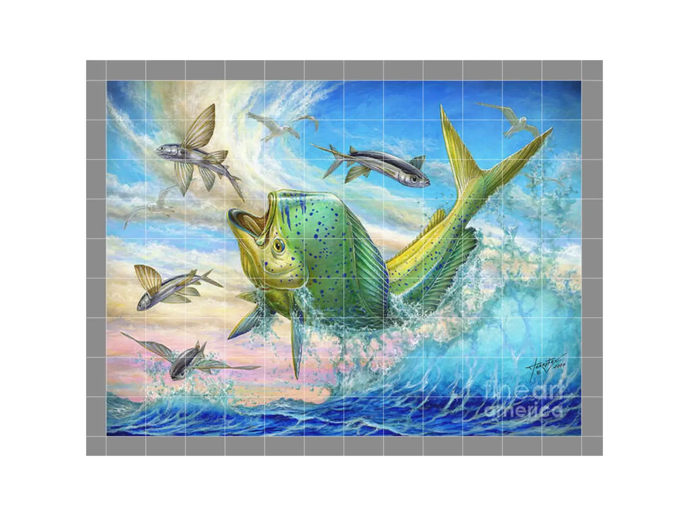 Jumping Mahi and Flying Fish