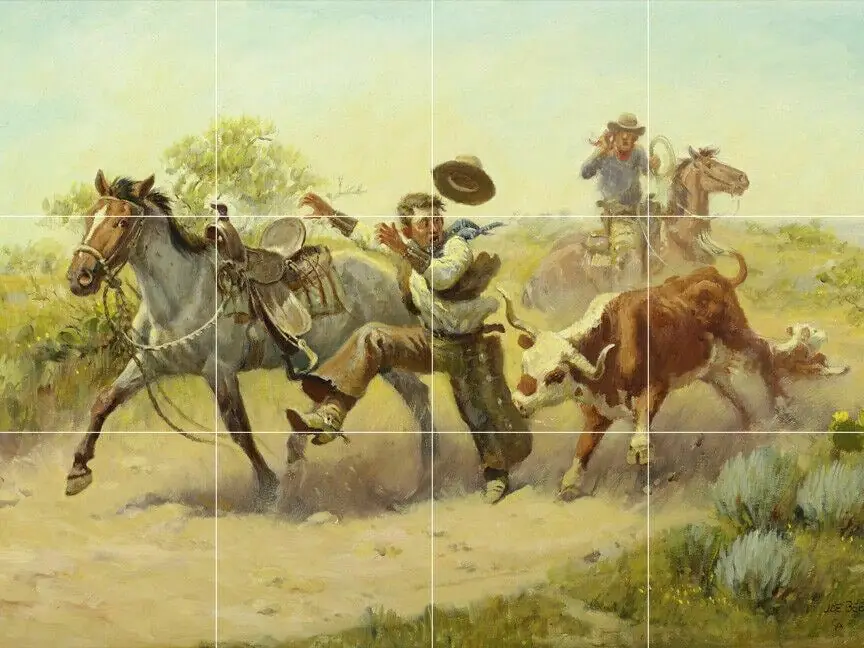 Cow Attack Cowboys