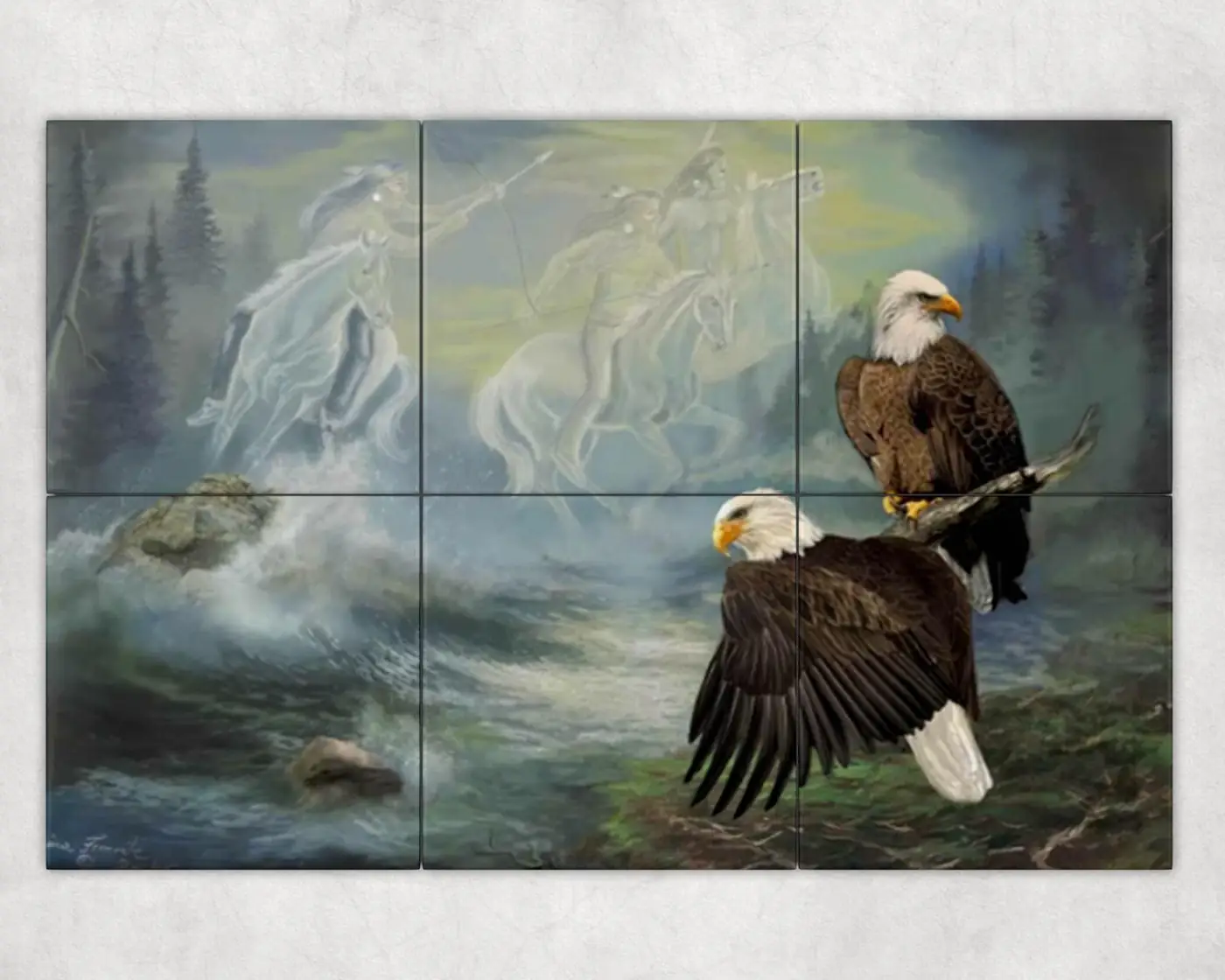 American Indian Eagles Spirit Hunters