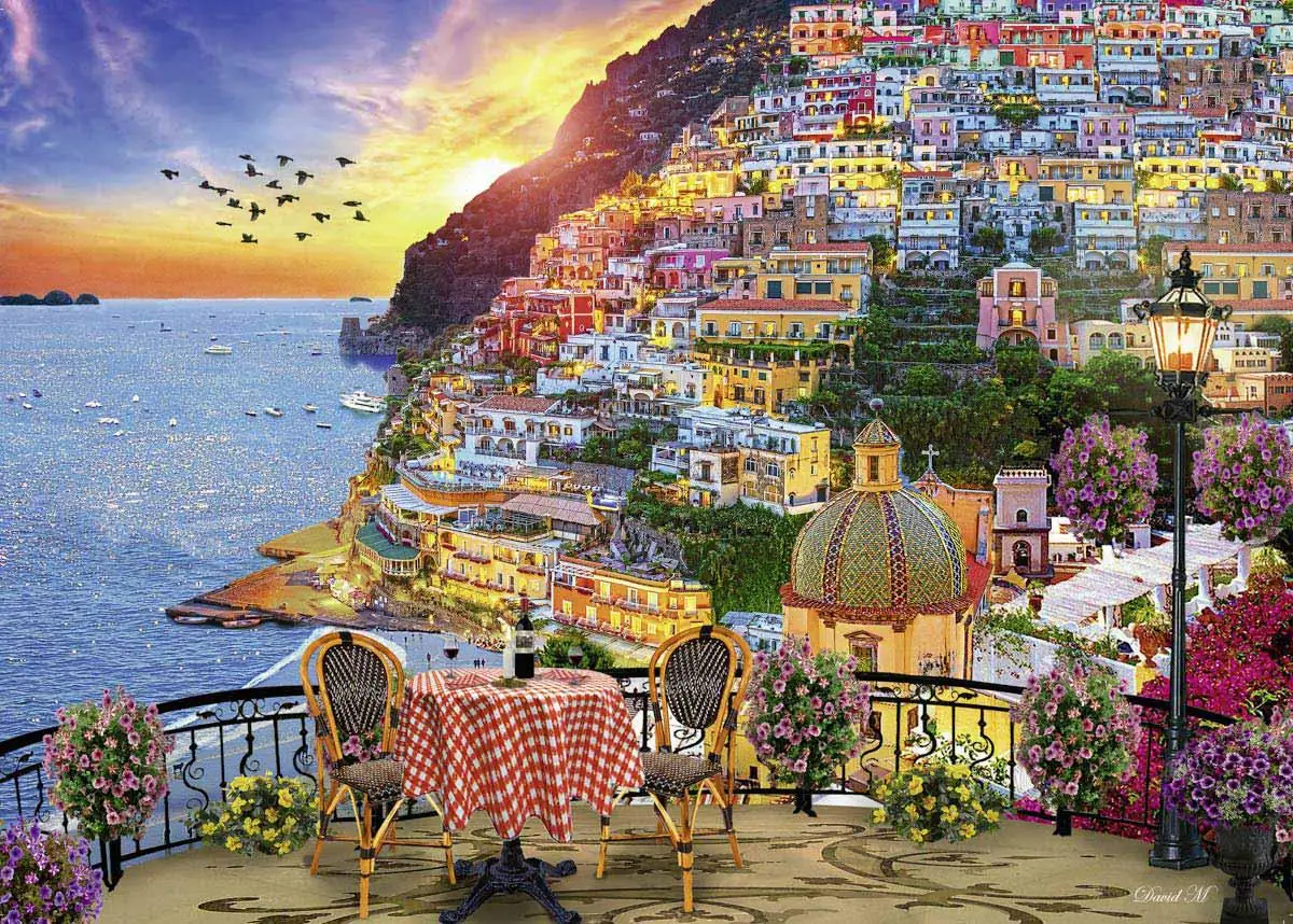 Dinner in Positano