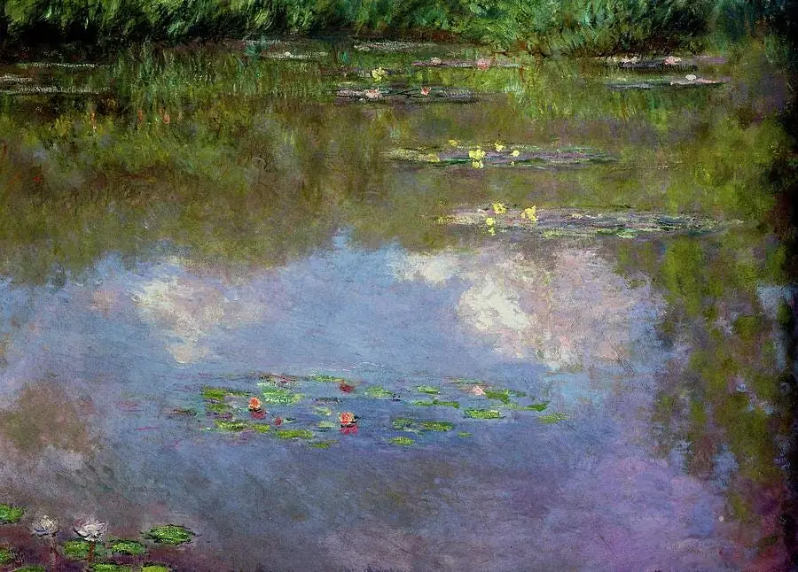 Water Lilies the Cloud Claude Monet