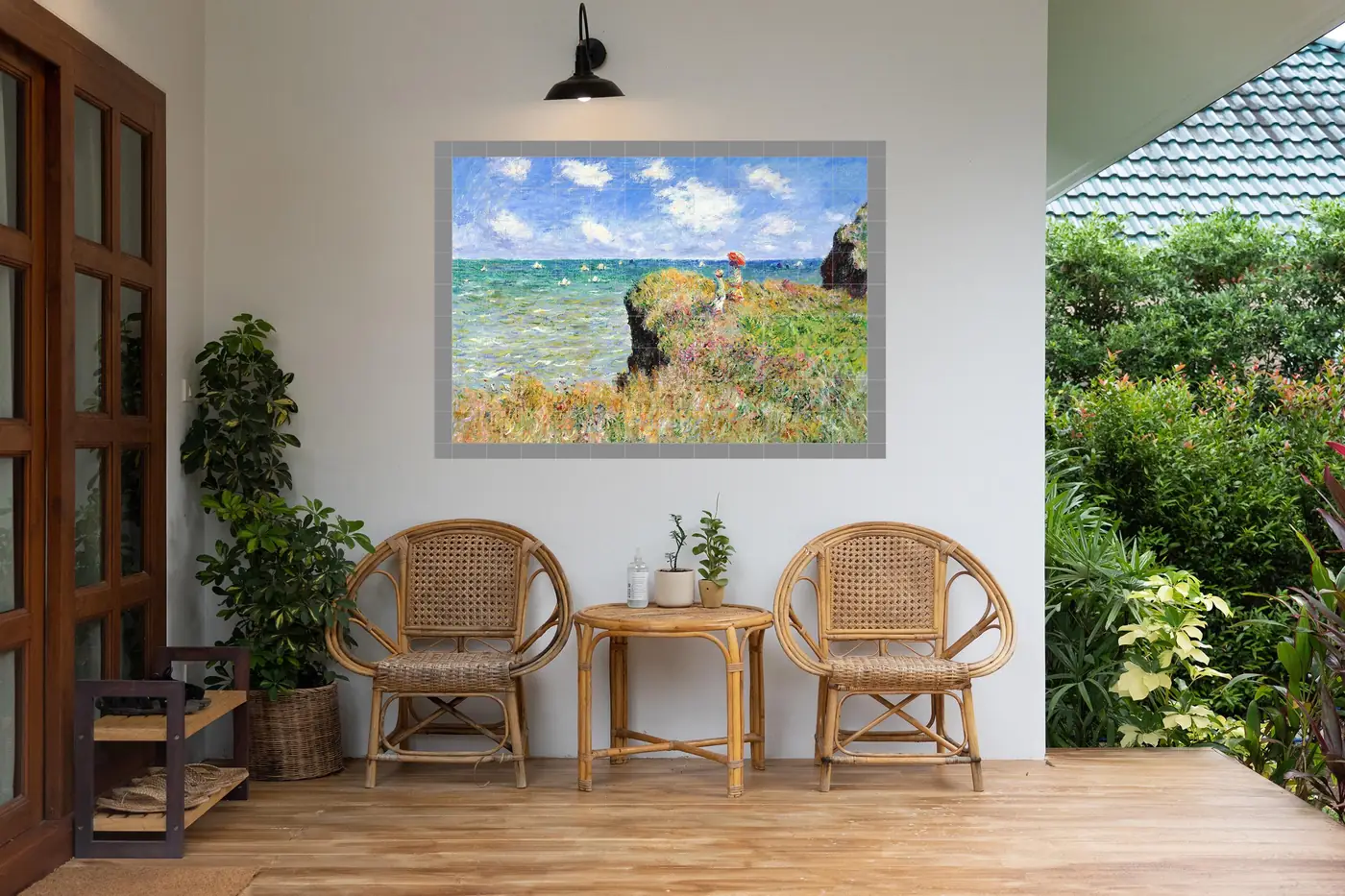 Clifftop Walk at Pourville by Claude Monet, Photo 6