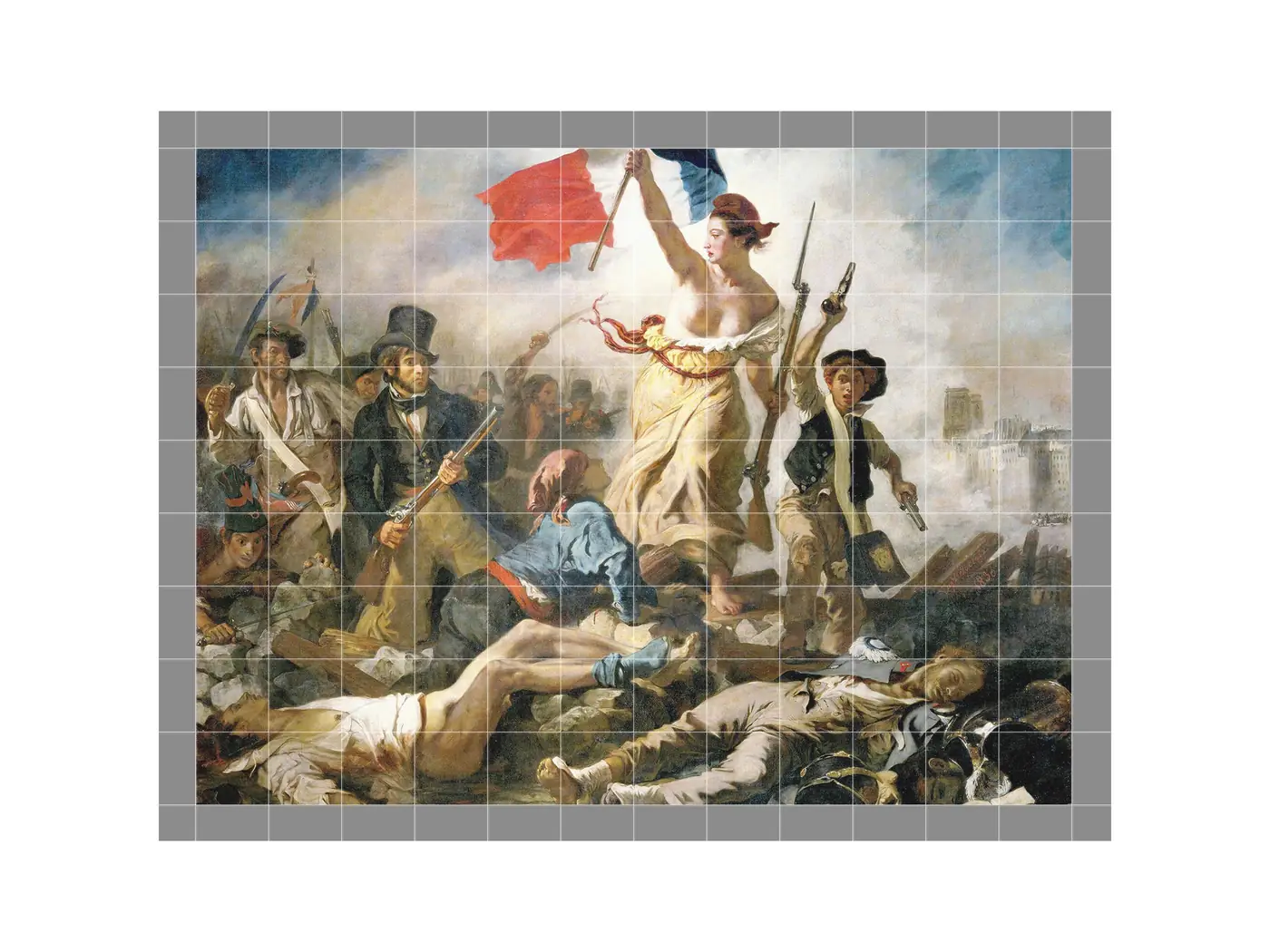 Liberty Leading the People by Eugene Delacroix