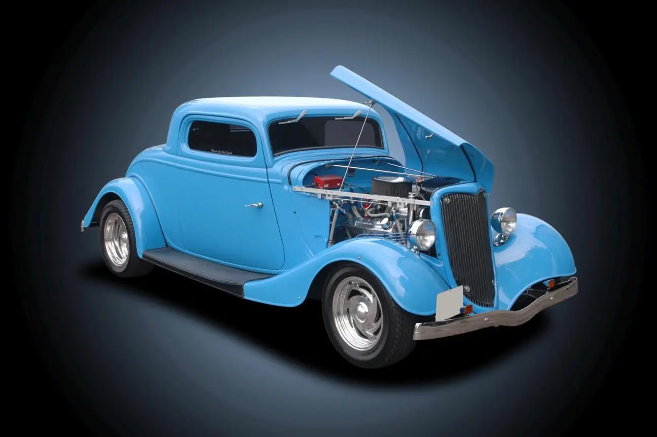 1934 Ford 3 Window Coupe Hot Rod