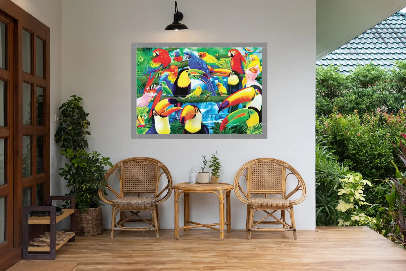 Tropical, Toucan & Parrot Jungle Rainforest, Exotic Bird, Photo 6