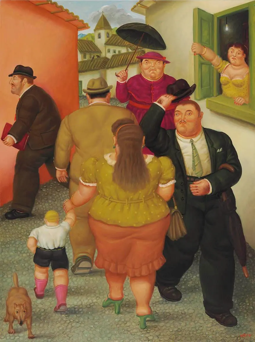 Fernando Botero the Street