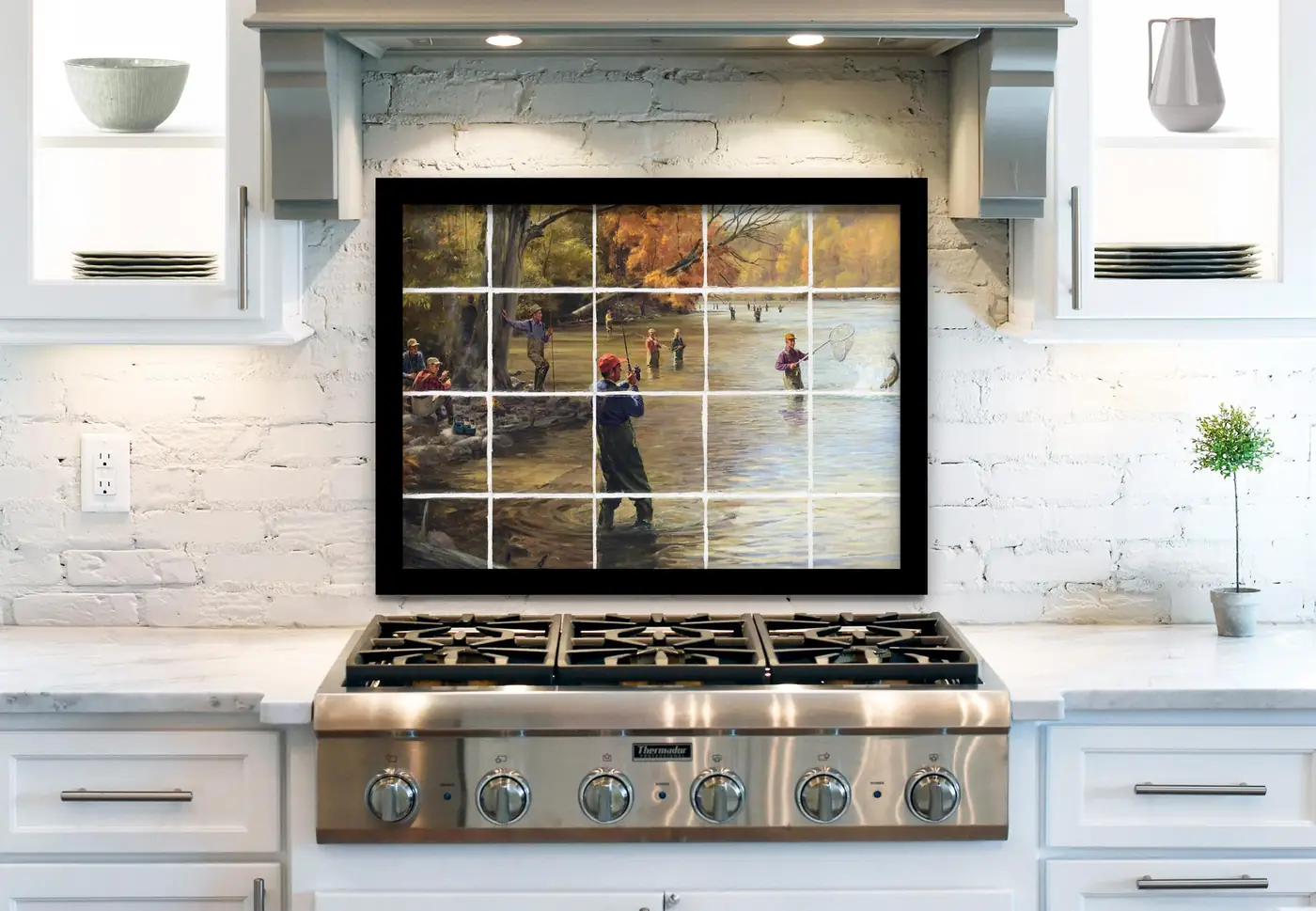 Fly Fishing, Cowboys installed