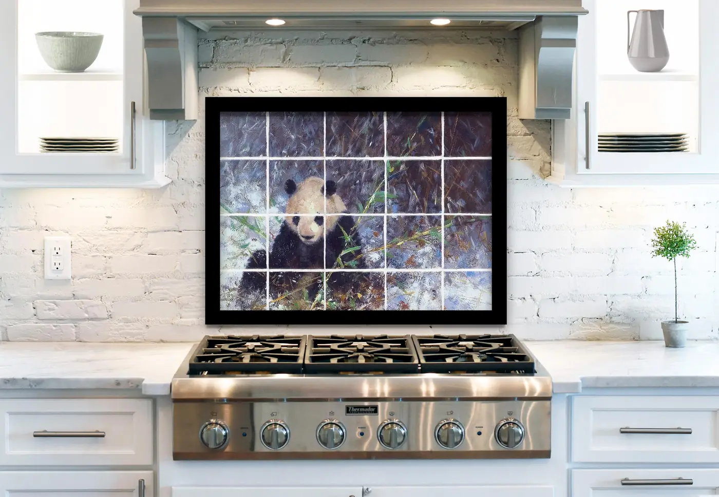 1 Piece, China Panda Bear installed