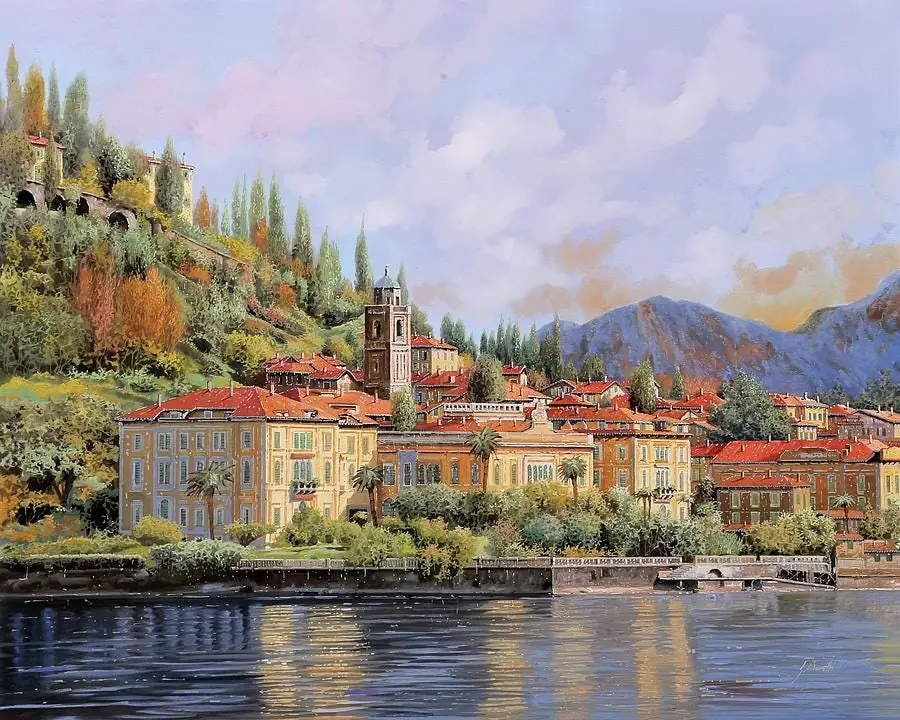 Bellagio Lake Como Italy Beach