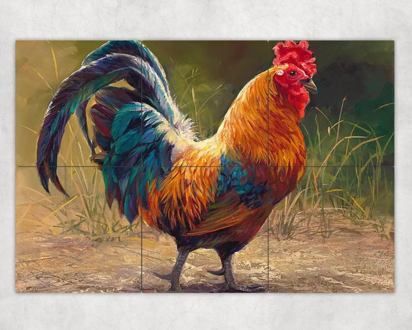 Hot Stuff, Farmyard Rooster Chicken Farm Animals