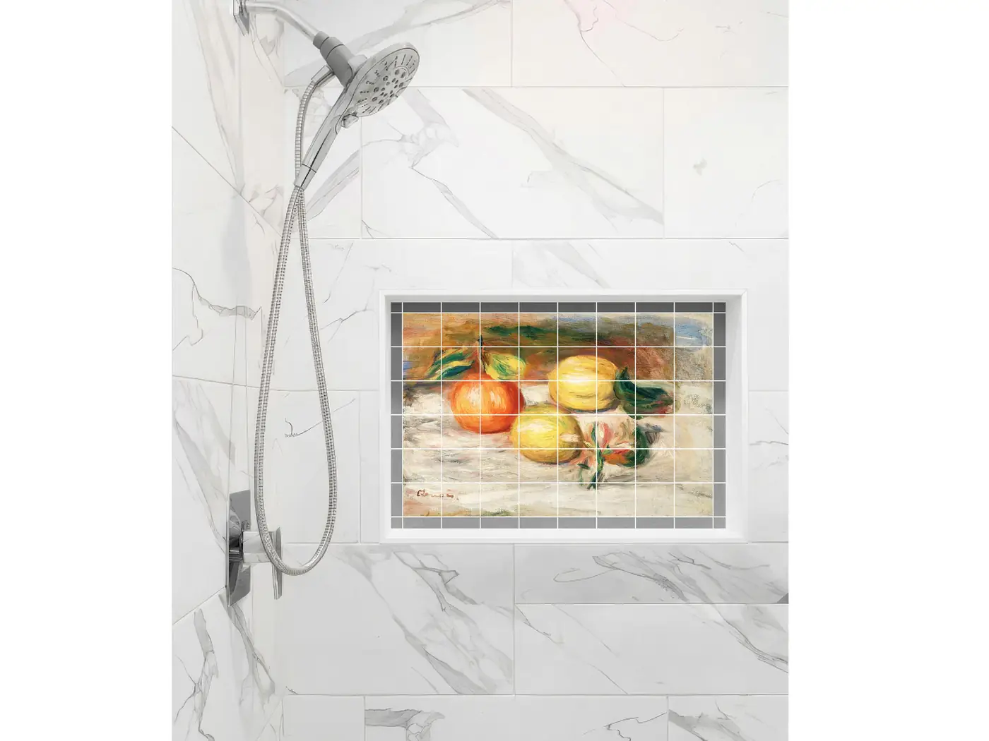 Lemons and Orange August Renoir installed