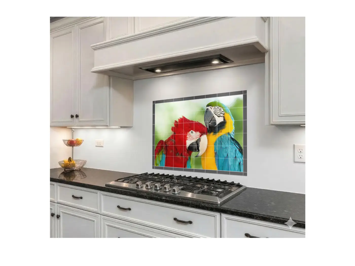 Cuddling Macaws Parrots Birds installed