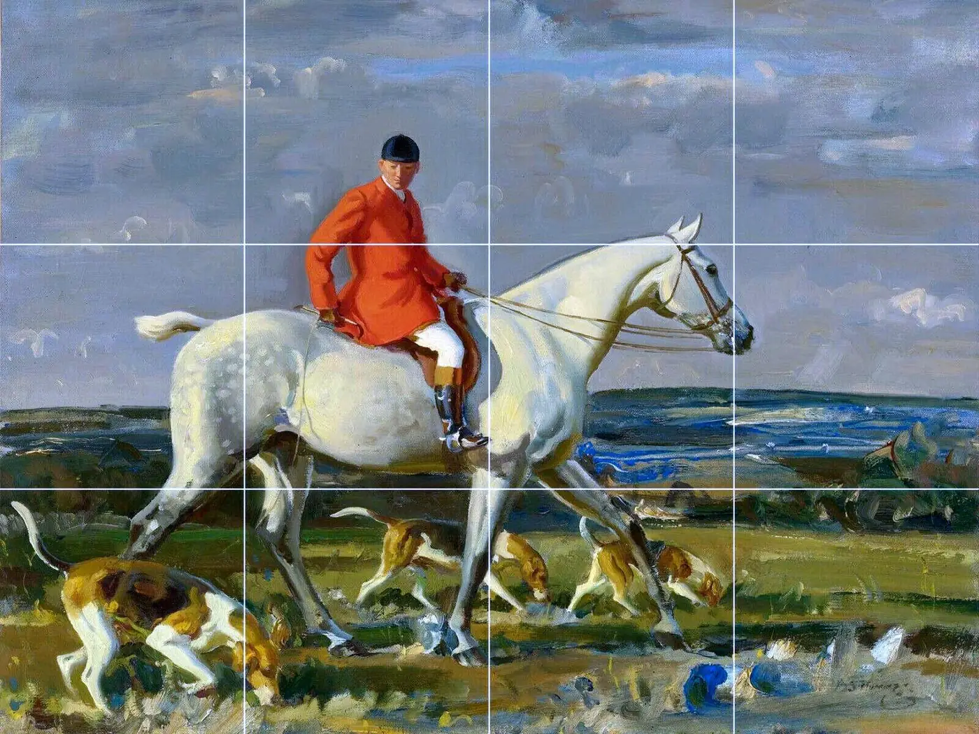 A Master and His Hounds