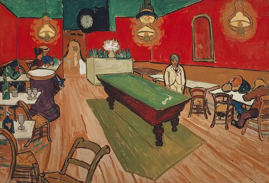 The Night Cafe in Arles Vincent Van Gogh