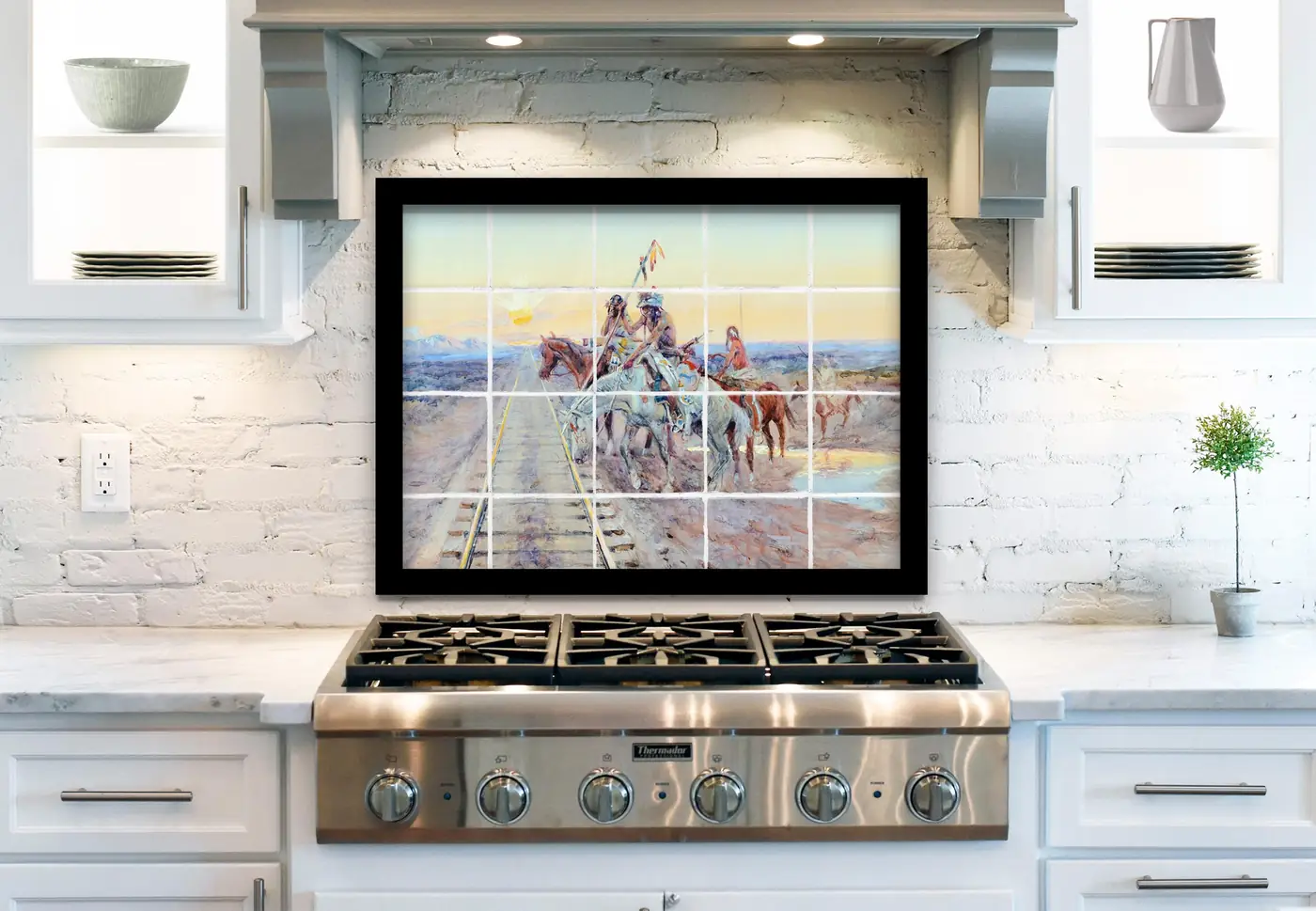 Trail of the Iron Horse Cowboys Country Western installed