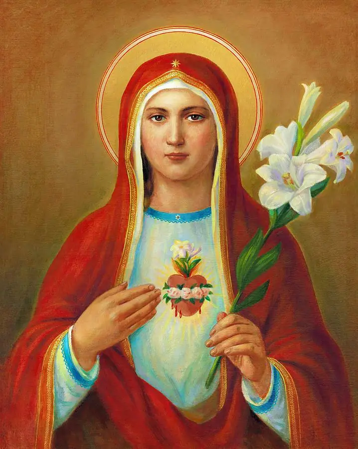 Immaculate Heart of Mary Virgin Jesus
